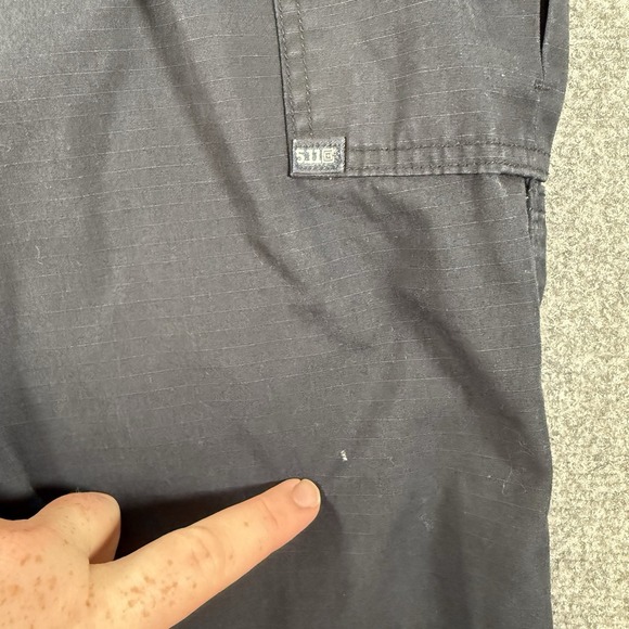 5.11 Tactical Pants Mens 36x34 (Fits 32x33) Navy Blue Taclite Pro Ripstop Cargo - Picture 14 of 15